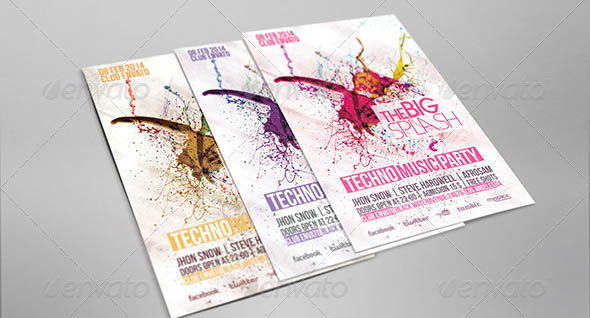 Splash Party Flyer Template