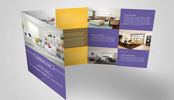Square Trifold Brochure