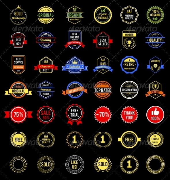 Various Badges