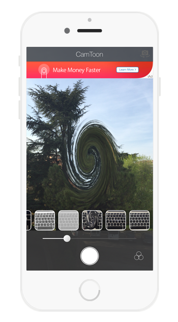 iOS Cartoon Photo Editor App Template