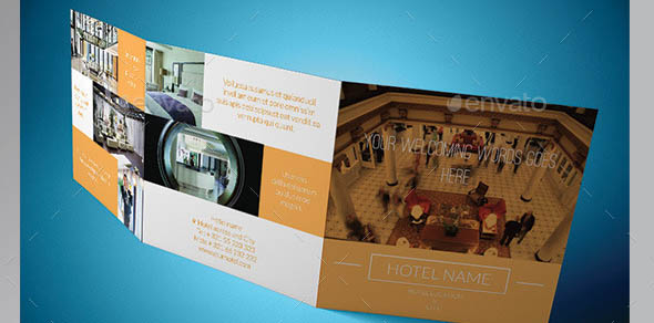 Hotel Metro Trifold Brochure