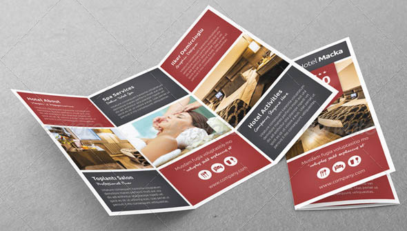 Hotel Tri-Fold Templates