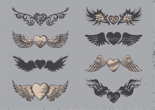 Tattoo Hearts 01