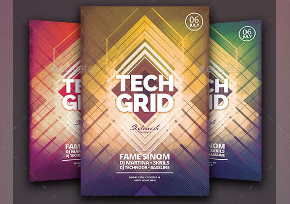 Tech Grid Flyer