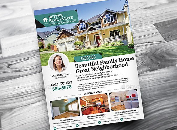Better Real Estate Flyer Template v3