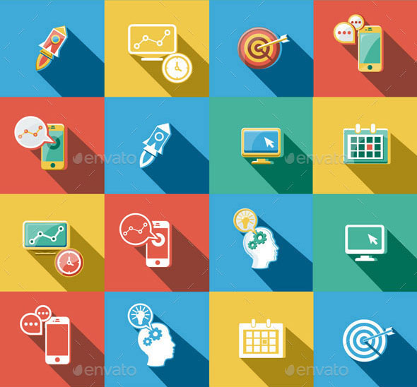 Business Startup Icons