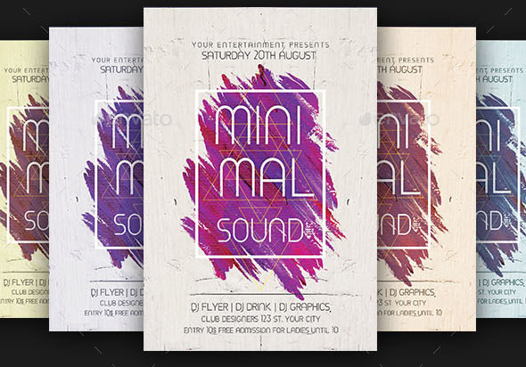 Minimal Sound Flyer