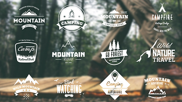Mountain Travel And Campfire Badges