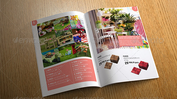 Summer Catalog Template