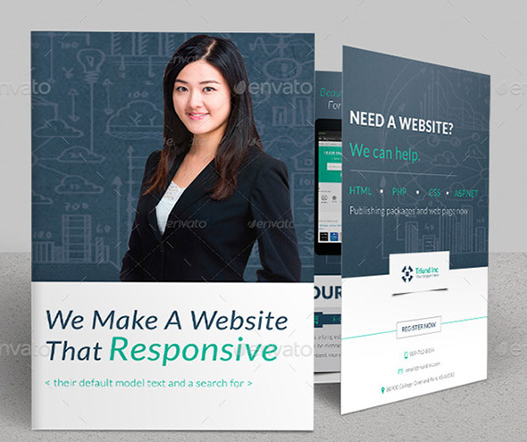 Triund Web Business Bi-Fold Brochure