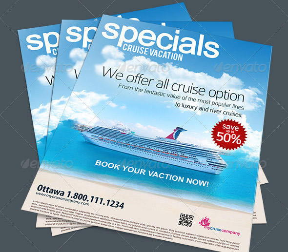 Cruise Vacation Flyer