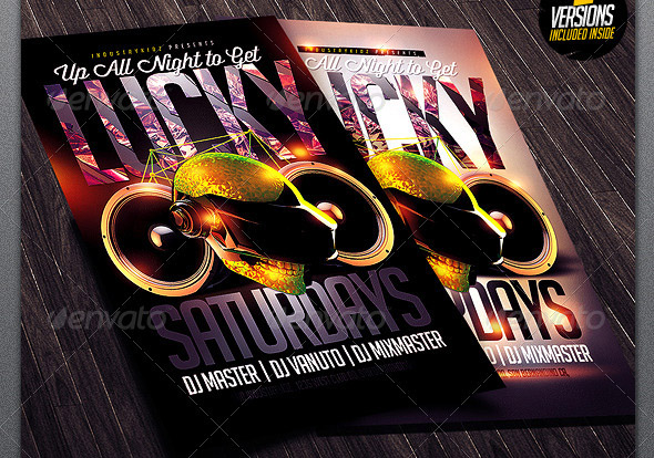Get Lucky Flyer Template