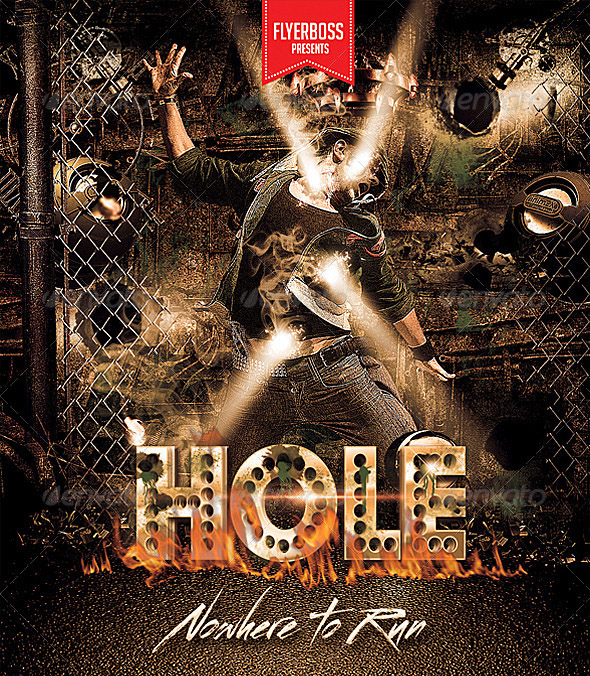 Hole Party Flyer