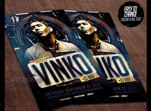 Special Guest Flyer Template PSD