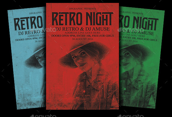 retro-night-flyer