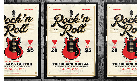 rock-n-roll-music-flyer
