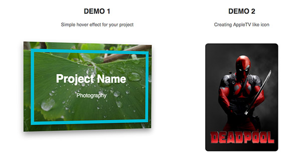 jquery-hover3d