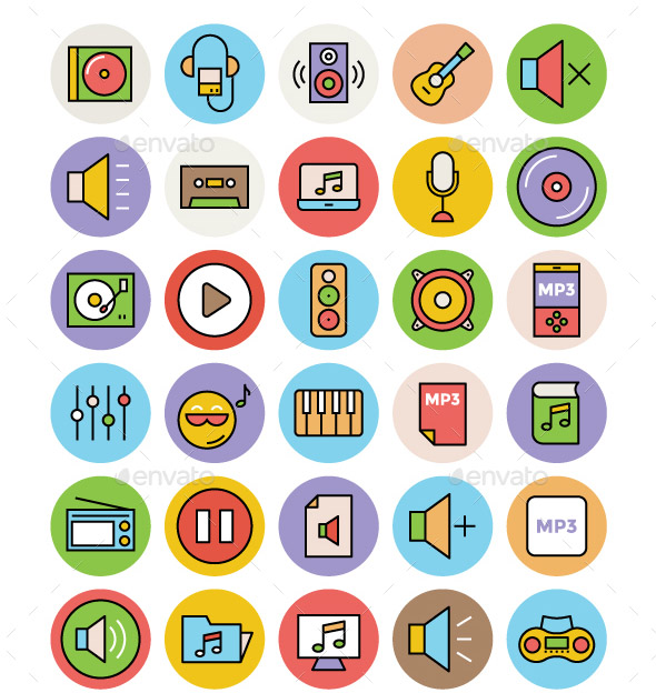 125-music-and-multimedia-icons