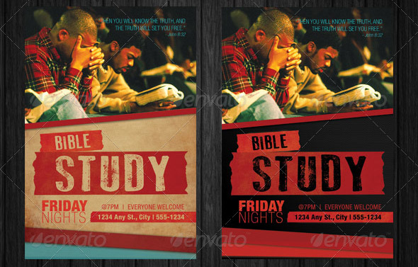 church-bible-study-flyer